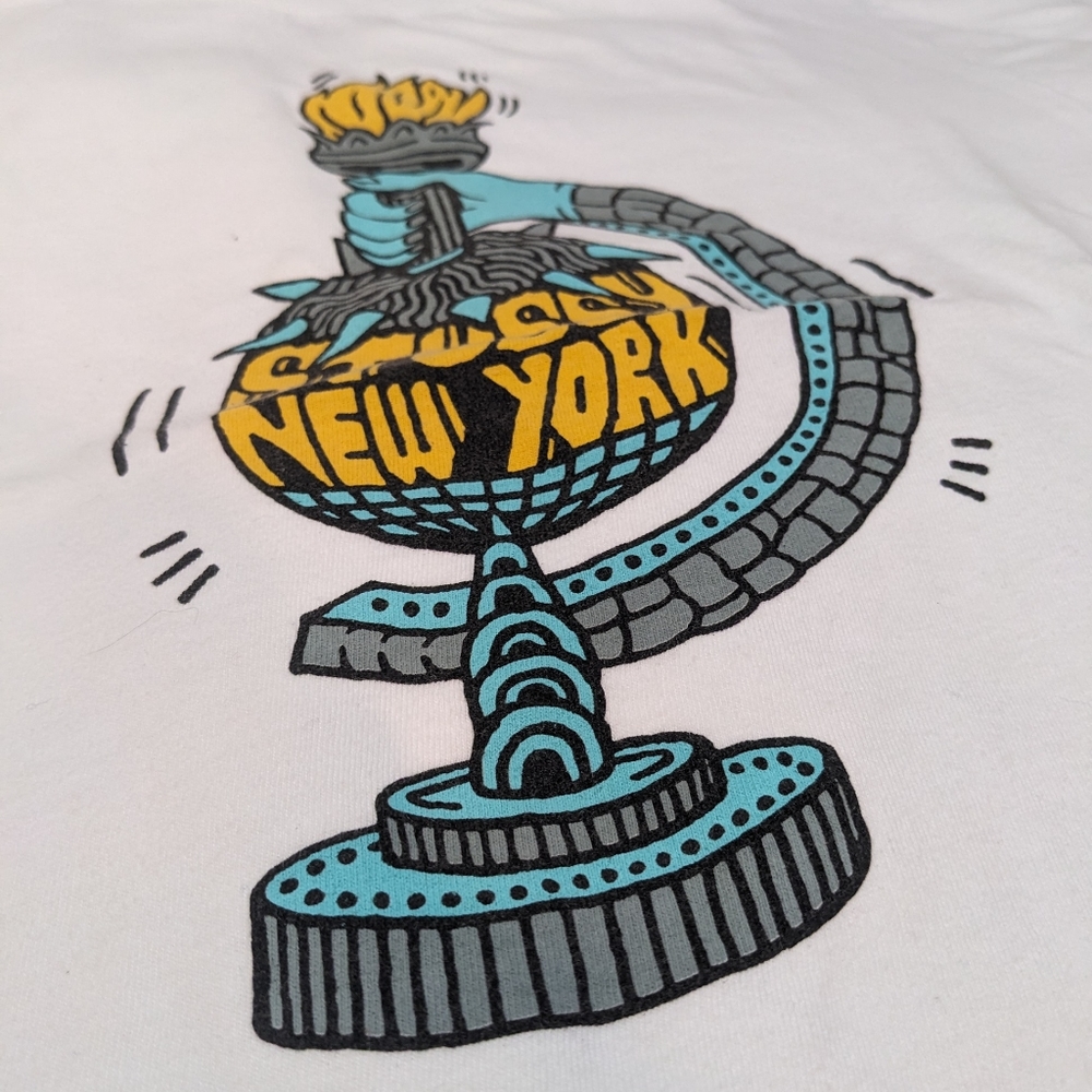 Vintage Stussy New York T Shirt mens S - Picture 3 of 7